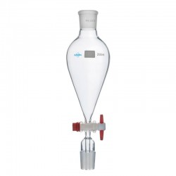 AMPOULE A DECANTER CONIQUE 250ML 29/32 ROB/PTFE 
