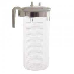 PIEGE A VIDE POLYCARBONATE 1L POUR TUBE Ø 9.4MM