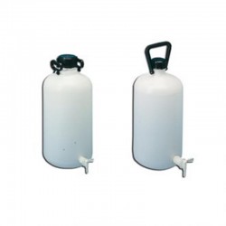 BIDON JERRICAN 20L PEHD AVEC ROBINET - Atlantic labo ics