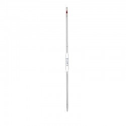 PIPETTE JAUGEE 2 TRAITS 10ML CL"AS" GRADUATION BLEUE + CA x 5