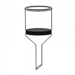 ENTONNOIR BUCHNER FILTRANT1000ML Ø 124MM PORO 1 Ø TUBE 22MM x 1