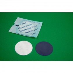 FILTRE ESTER CELLULOSE Ø 47MM QUADRILLAGE NOIR 0.45µm x 100