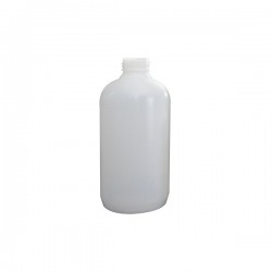 FLACON 1000 ML HDPE COL ETROIT 28MM PACK 5 UNITES