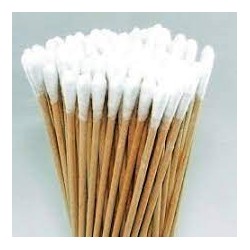 COTON TIGE CLEANTIP™ MANCHE BOIS 135MM x Ø POINTE 7mm PACK 1000