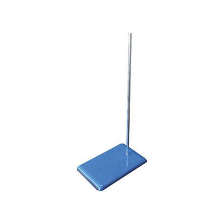 STATIF COMPLET BASE RECTANGULAIRE 250x160MM Ø/TIGE 10MM L/TIGE 500MM