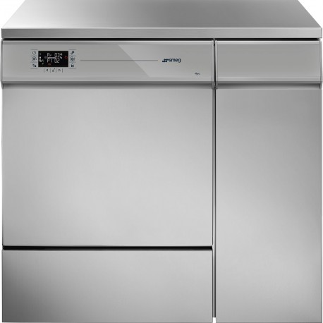 LAVE VERRERIE 95°C 20PROG CONCEPT LINE 90CM DETERGENT LIQUIDE SMEG®