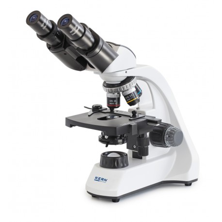 MICROSCOPE BINOCULAIRE 4× 10× 40×1W LED OBT 104 KERN