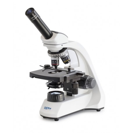 MICROSCOPE MONOCULAIRE 4× 10× 40×100×1W LED OBT 105 KERN
