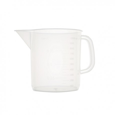 CARAFE 5000ML FORME BASSE PP AVEC ANSE ASTIK's x 4