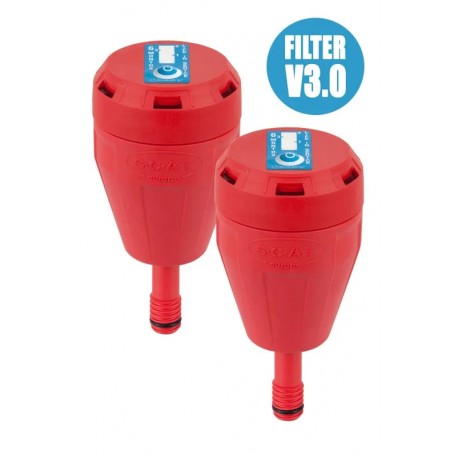 FILTRE AVEC ANTI PROJECTION & INDICATEUR CHANGEMENT SCAT® PACK DE 3