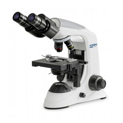 MICROSCOPE BINOCULAIRE 4× 10× 40× LED OBE 122 KERN