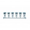 RAMPE DE FILTRATION 6 ENTONNOIRS 500ML WHATMAN