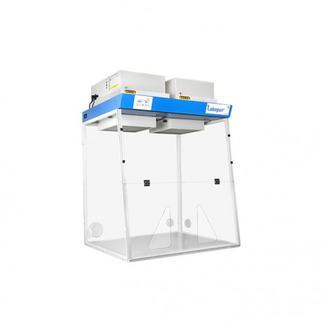 HOTTE A FILTRATION H092D+ 2 MODULES + PASSAGE 2 MAINS LABOPUR®