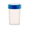 FLACON BOUCHON A VIS BLEU 60 ML PP/PE 38x65 SCHARLAU x500