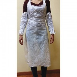 TABLIER PE BLANC CATEGORIE I TAILLE UNIQUE x 1000