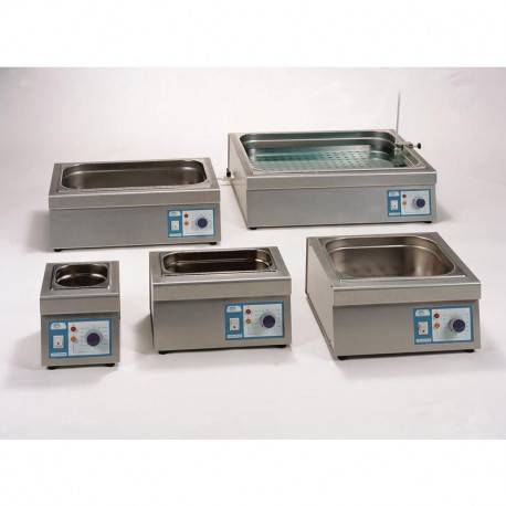 BAIN MARIE 20L ANALOGIQUE CUVE INOX MAX 200°C EAU & HUILE PRECISTERM