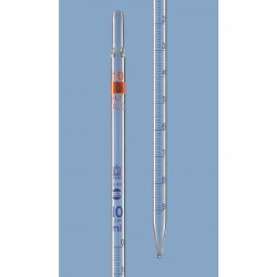 PIPETTE GRADUEE BLEUE 20ML DIV/0.1 CL"AS" EC/TOTAL + CA BRAND x 6