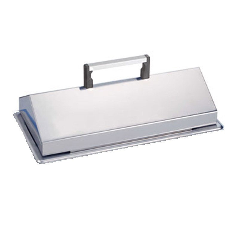 Couvercle En Acier Inoxydable Pour Bac Gastronorme - 32,8x26,5x0,7 Cm | Avec Poignée, Pour Transport Et Stockage Aliments