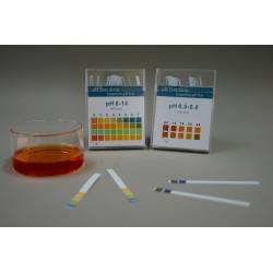 BANDELETTES INDICATRICE PLASTIFIEE NON MIGRANTE pH 0-14 XILAB® x100