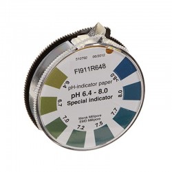 PAPIER INDICATEUR PH 6,4-8 ROULEAU DE 5M