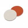 JOINTS RED RUBBER/TPFE BEIGE EP 1mm POUR FLACONS 32x12mm x 100