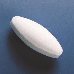 BARREAU AIMANTE PTFE ELLIPSOIDALE LISSE LONG. 40MM Ø 20MM x 10