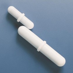 BARREAU AIMANTE PTFE CYLINDRIQUE + ANNEAU LONG. 8MM Ø 3MM x 10