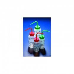PISSETTE 250ML COL LARGE LDPE A PERSONNALISER BOUCHON BLANC AZLON x 5