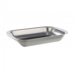 CUVETTE LONG/375MM HAUT/45MM LARG/270MM ACIER INOX 18/10 ***
